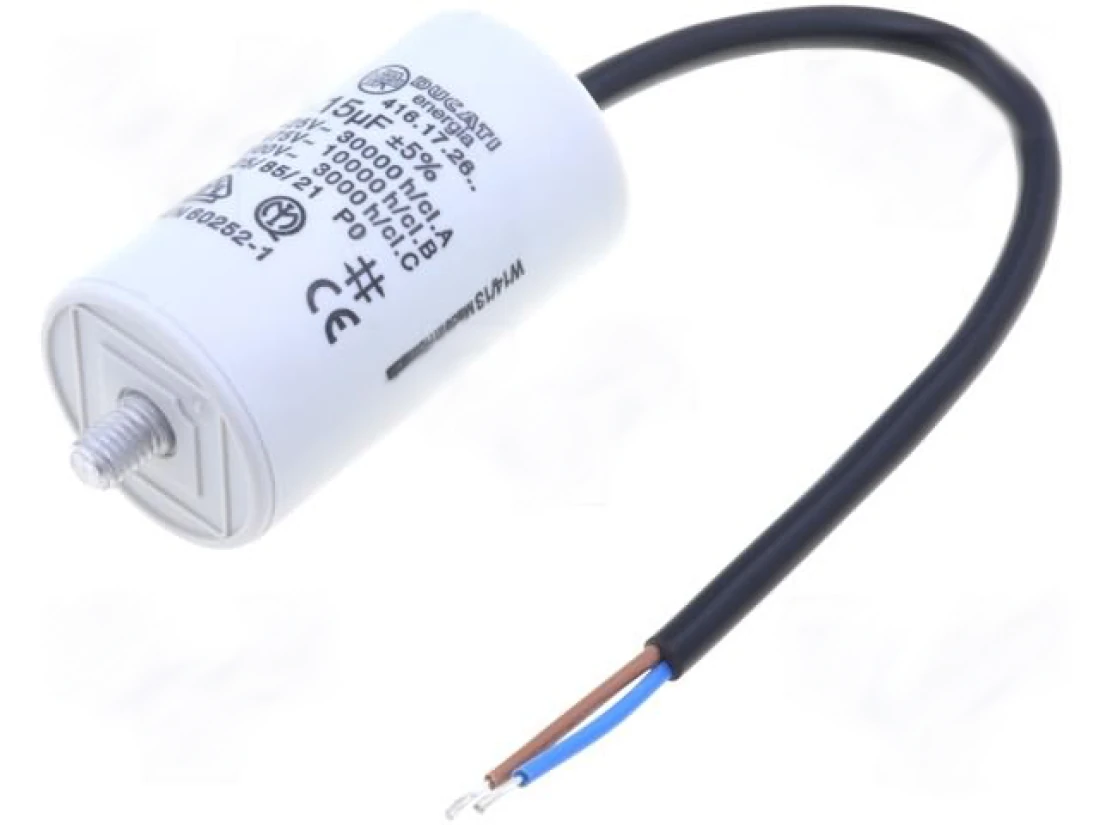 Ducati 4.16.17.26.14 Betriebskondensator Motorkondensator Ducati 15,0uF 4.16.17.26.14 MKP083A