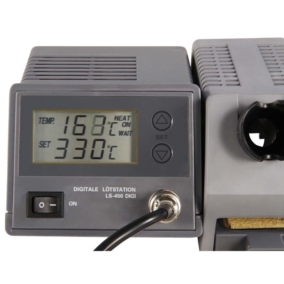 Digitale Lötstation Digi-931 regelbar 150-450°C mit Schwamm und Lötkolbenständer