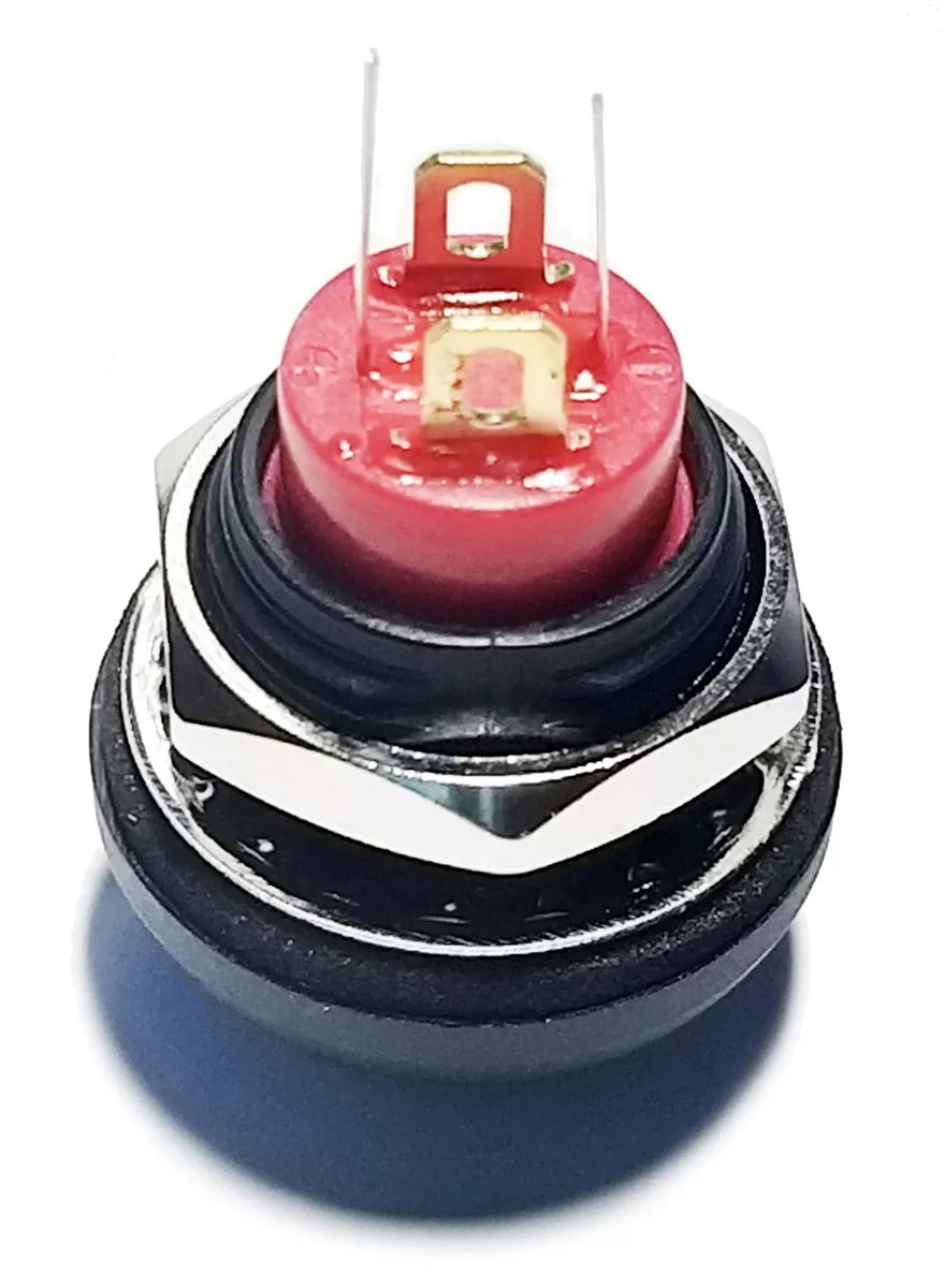 Drucktaster Taster R1396R mit roter LED Beleuchtung Velleman