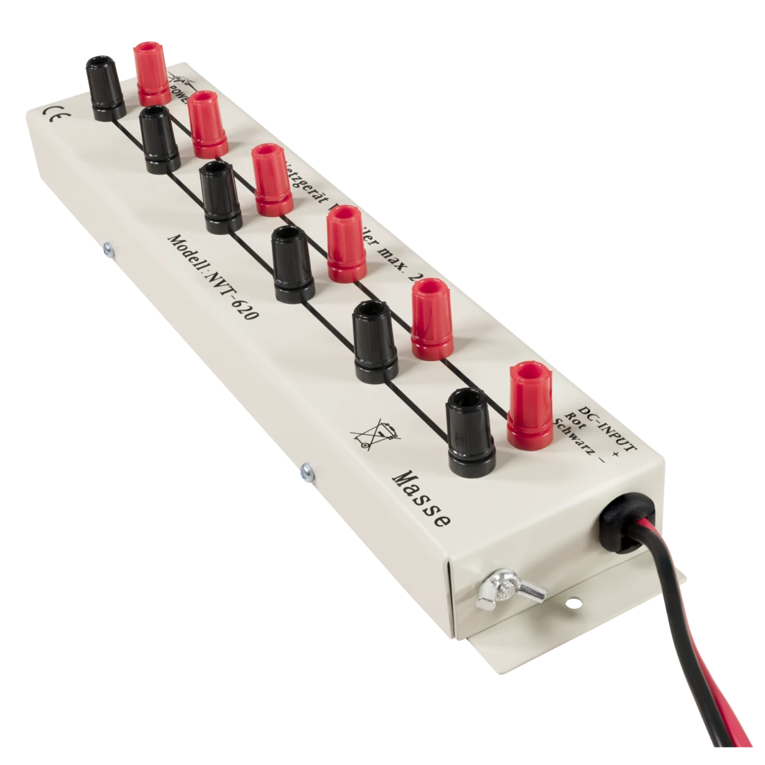 Labornetzgerät Verteilerleiste 6-fach max 20A Netzteil Verteilerblock mit Laborbuchsen