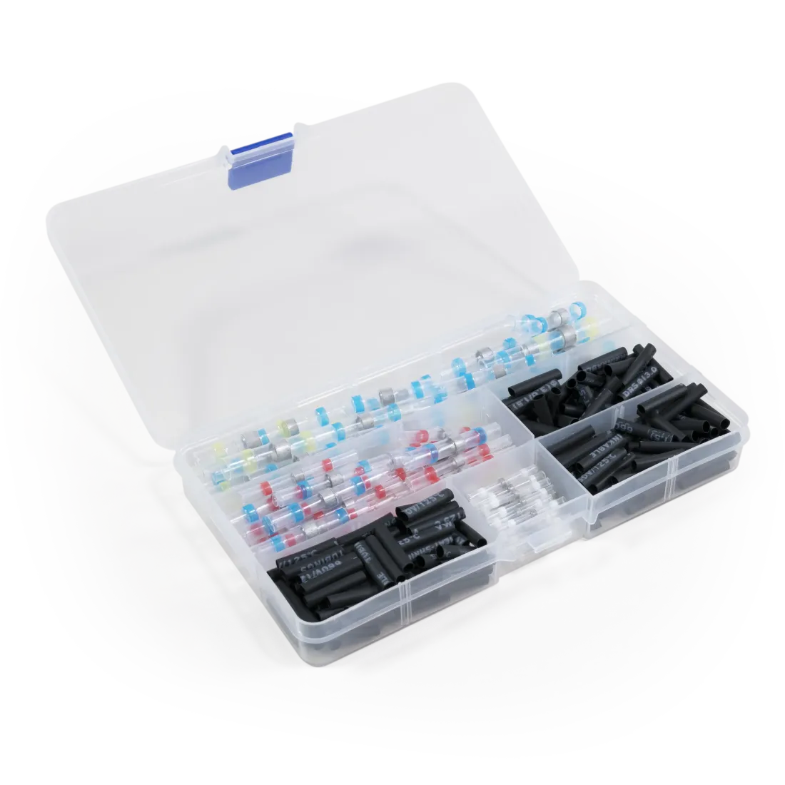 Lötverbinder & Schrumpfschlauch Sortiment 300-teilig in praktischer Sortimentsbox