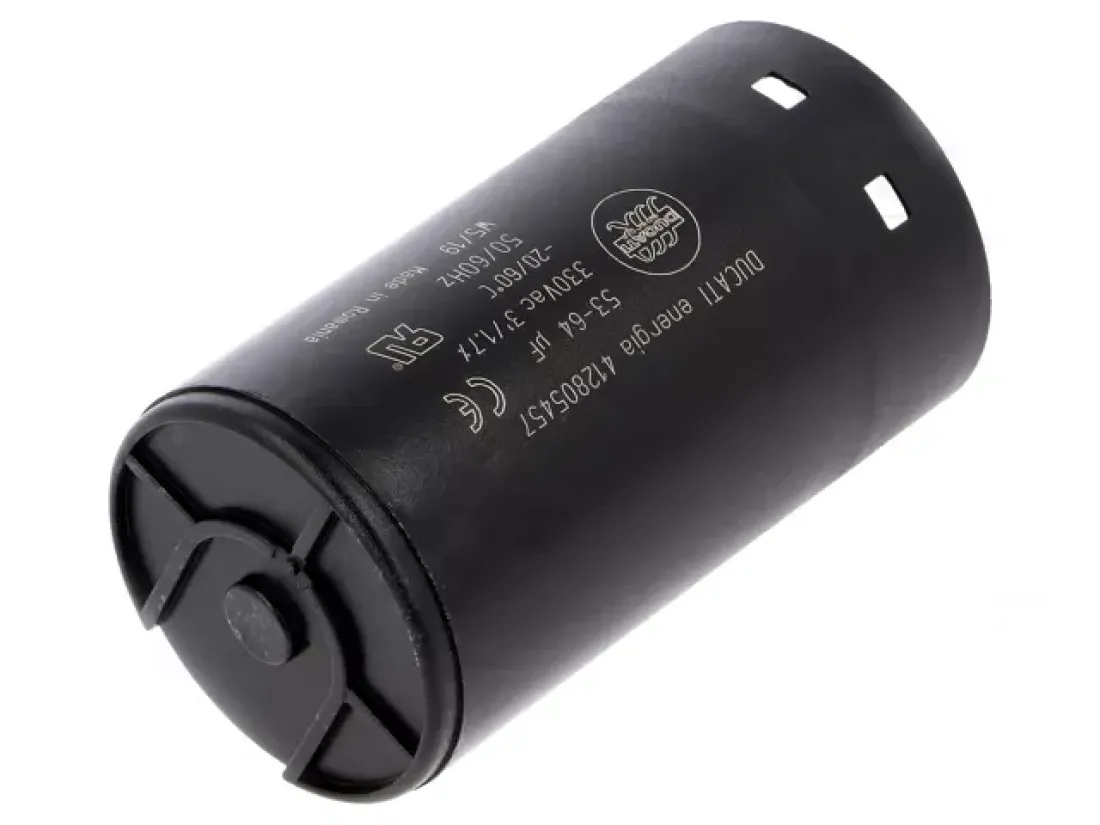 Ducati Motor Anlaufkondensator 330VAC 59uF 4.12.80.5.457