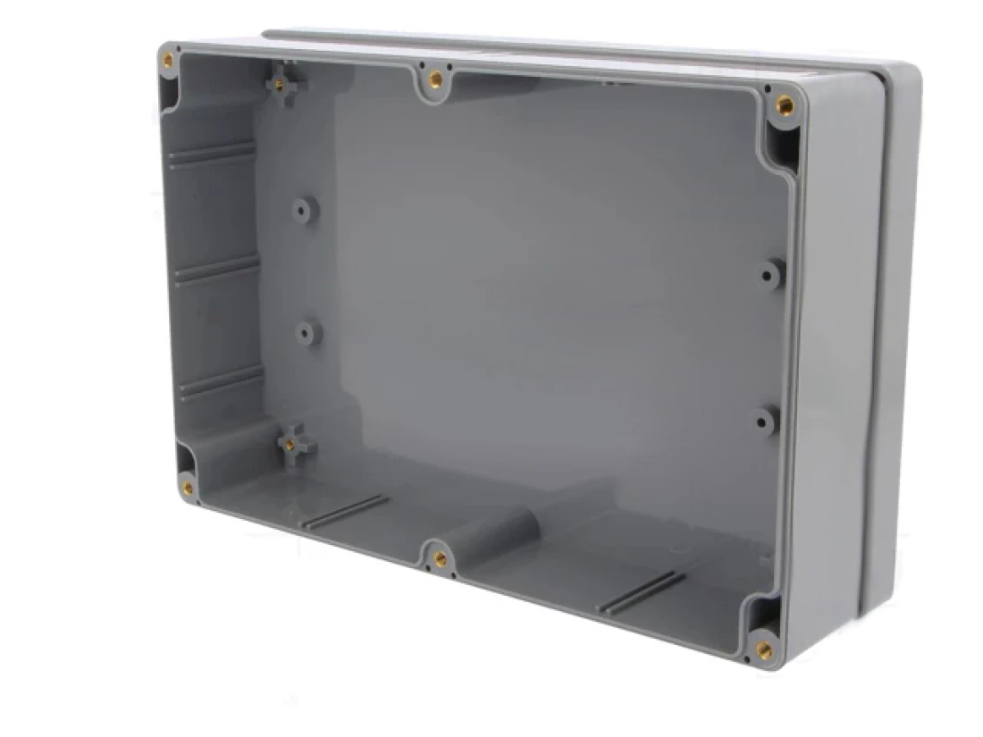 Kunstsotff Gehäuse G317 ABS IP65 grau 222 x 146 x 55mm