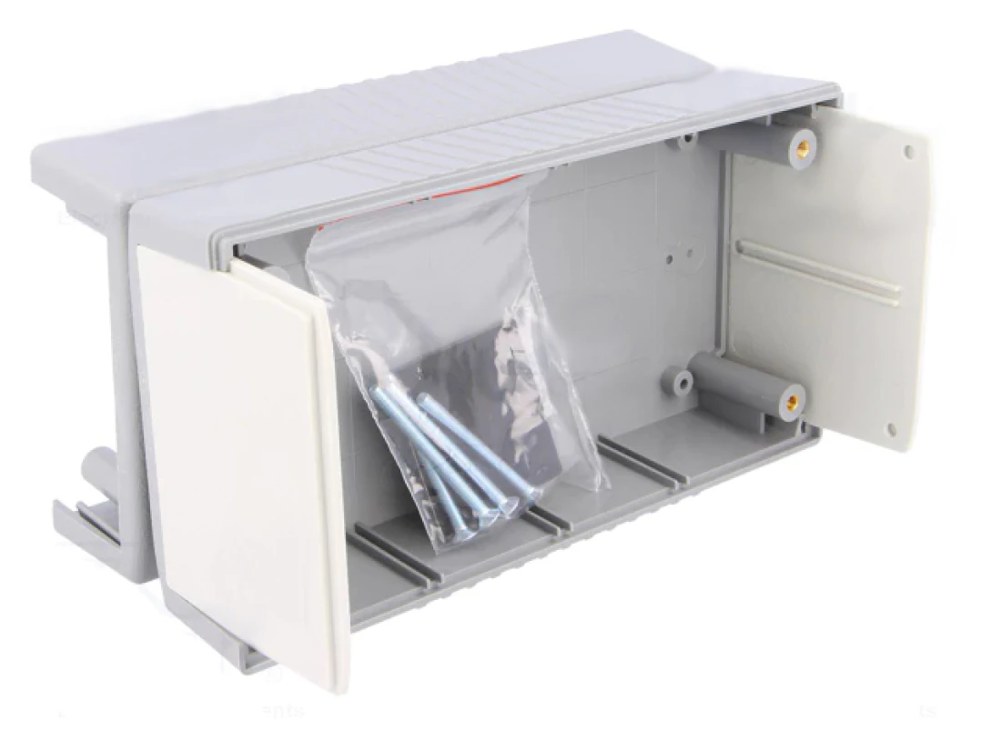 ABS Kunststoffgehäuse Zweischalen Gehäuse G418 IP54 150 x 80 x 60mm