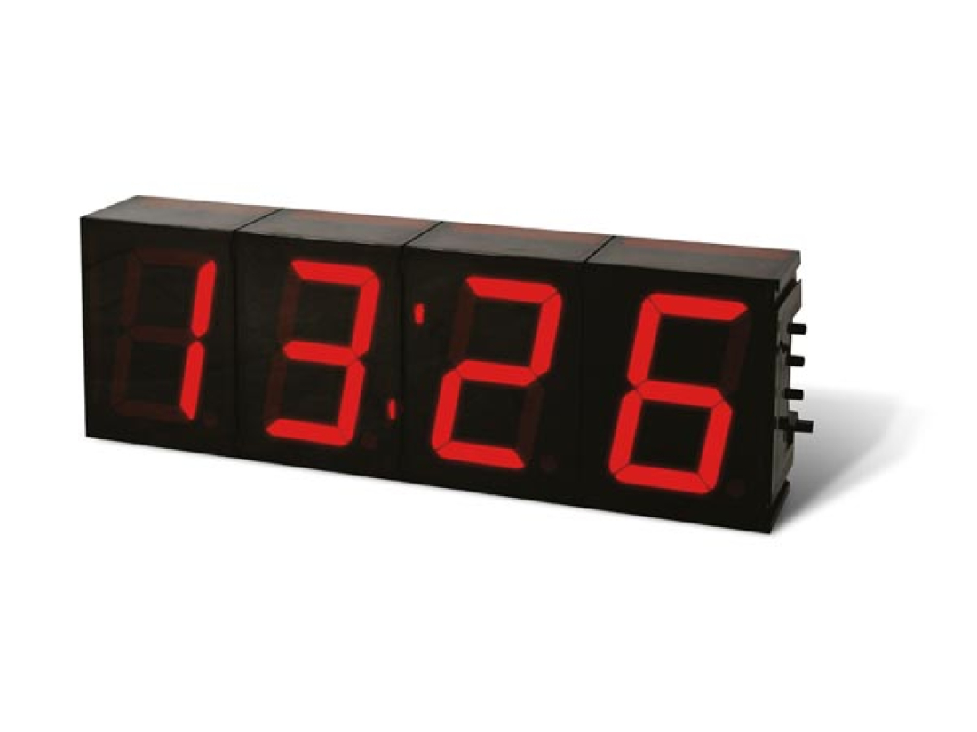 LED-Uhr Style 7S: Digitaluhr für den gewerblichen Einsatz