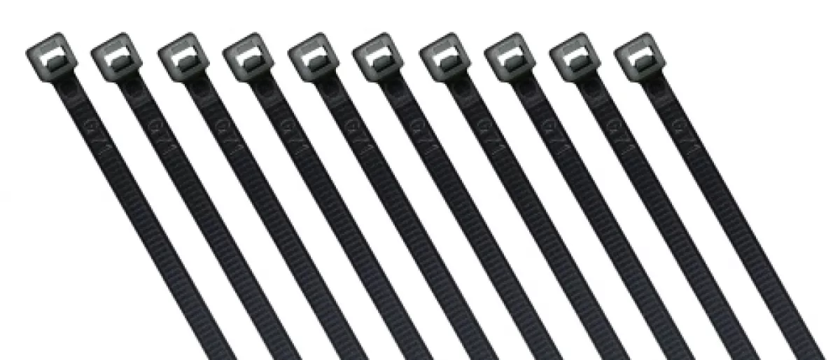 VS 511356 Kabelbinder schwarz 200mm lang 3,6mm Breit 100 Stück EZ141