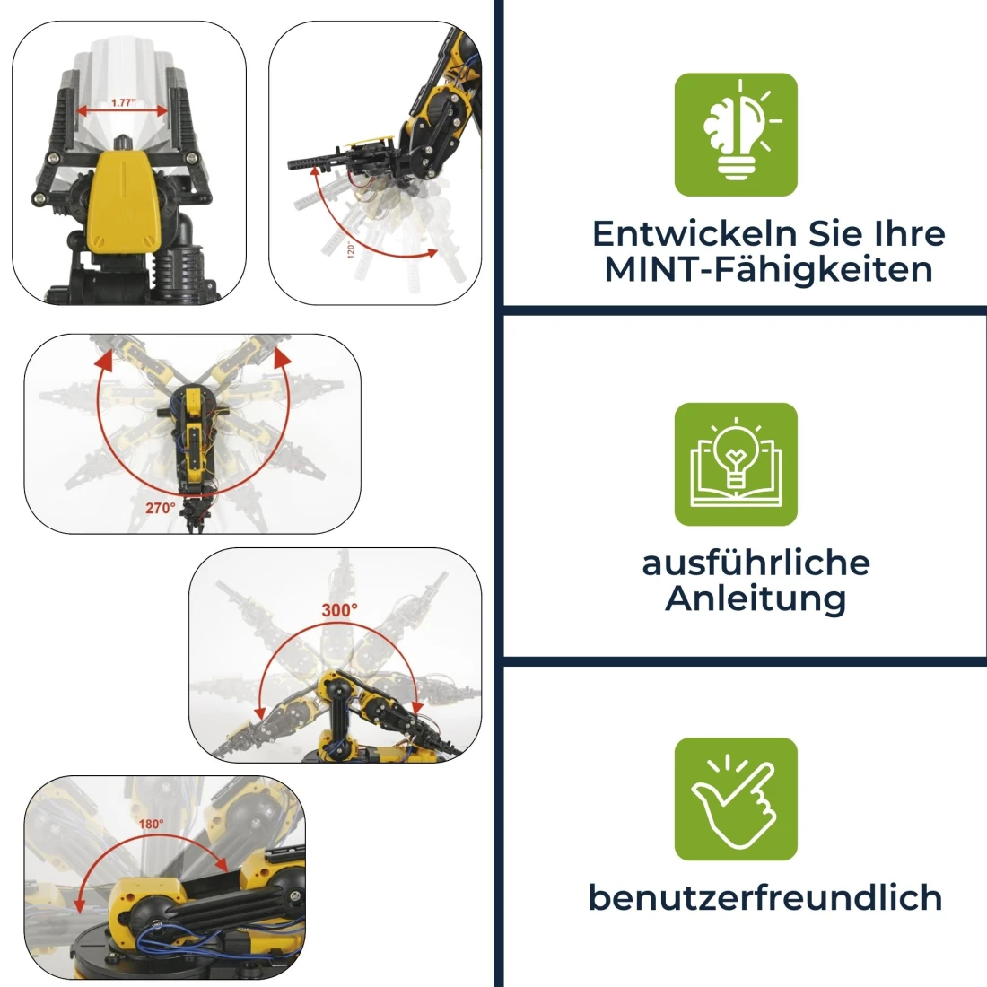 Roboterarm KSR10 Velleman Bausatz