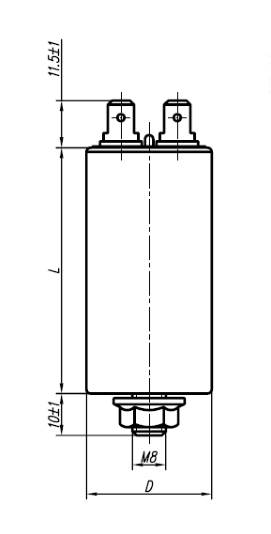 MKP Anlaßkondensator Anlaufkondensator Kondensator 40,0uF Miflex I15KV640K-B