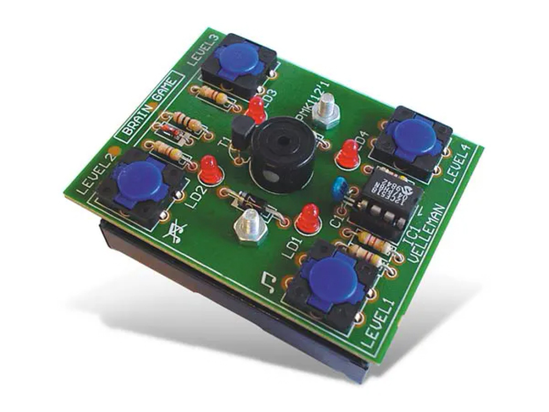 Elektronisches Geschicklichkeitsspiel MK159 mit Gehäuse Velleman Bausatz WHADDA WSG159