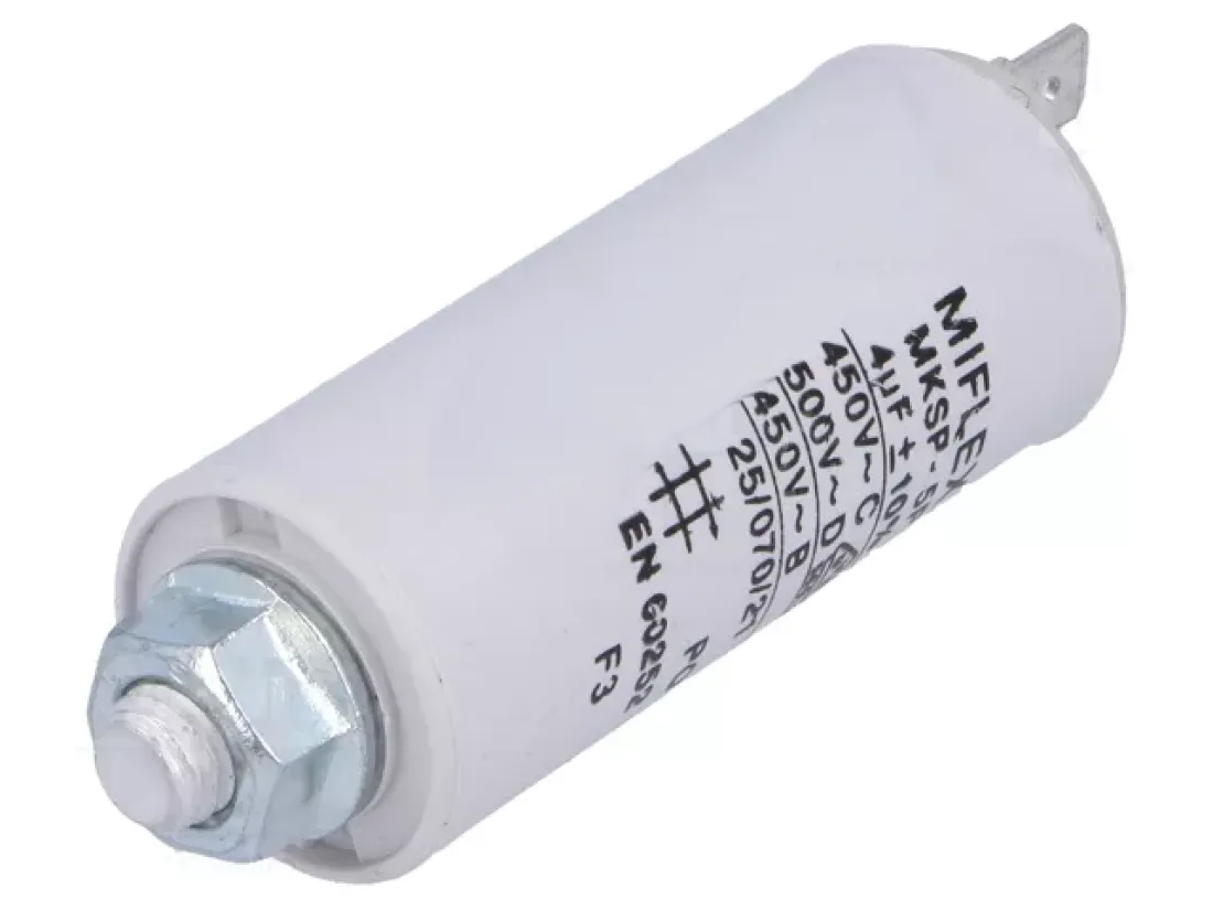 MKP Kondensator Motorkondensator Betriebskondensator 4,0uF 400V Miflex I15KV540K-B