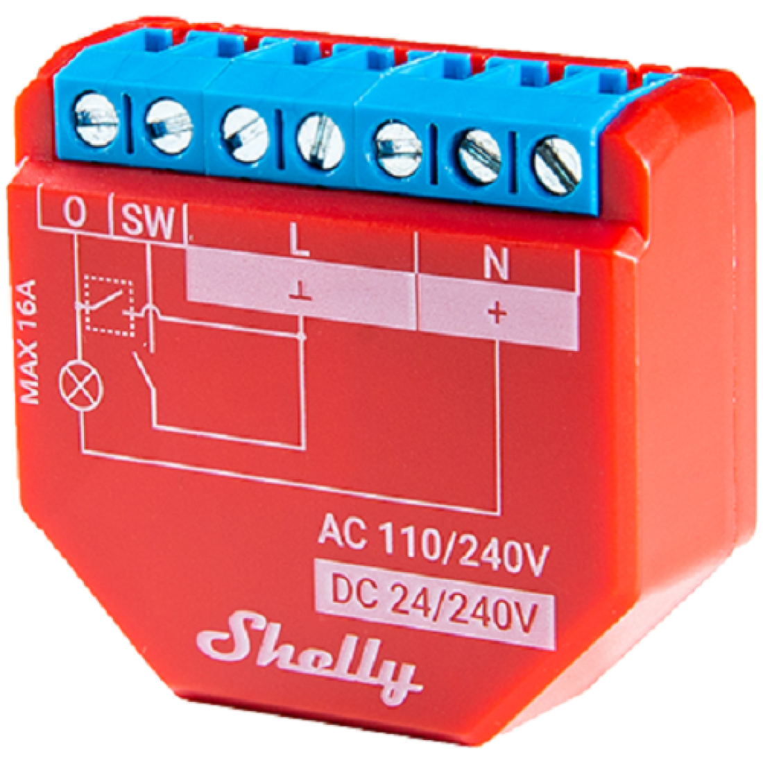 Shelly® Plus 1PM One Smart Wifi WLAN Funk Schalter Relais Schaltaktor max 16A mit Leistungsmessfunktion Shelly® Plus 1PM One Smart Wifi WLAN Funk Schalter Relais Schaltaktor max 16A mit Leistungsmessfunktion