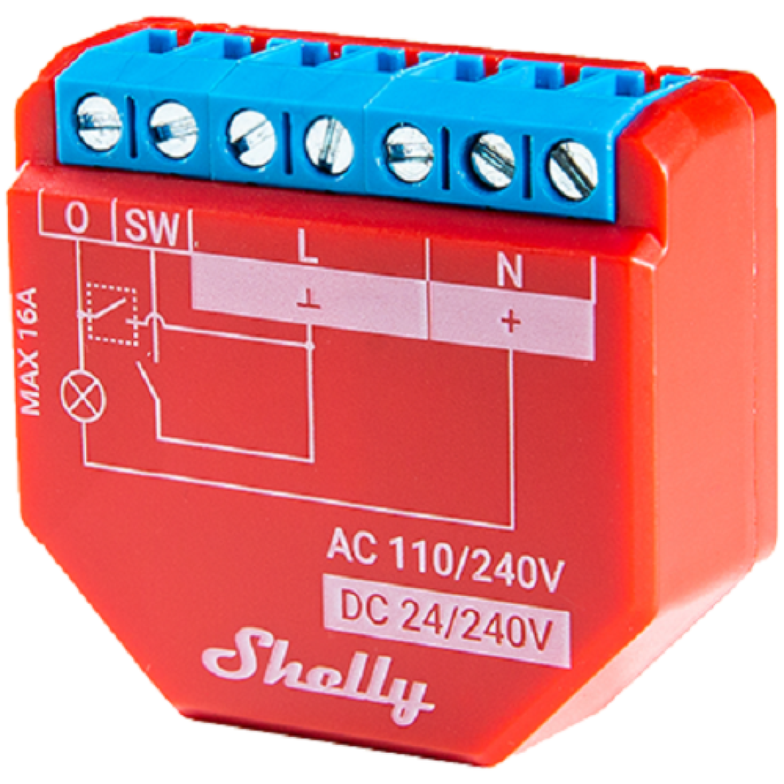 Shelly® Plus 2PM WiFi WLAN Funk Relais Doppelrelais-Schalter und  Rollladen-Steuerung mit Messfunktion max 2x 10A