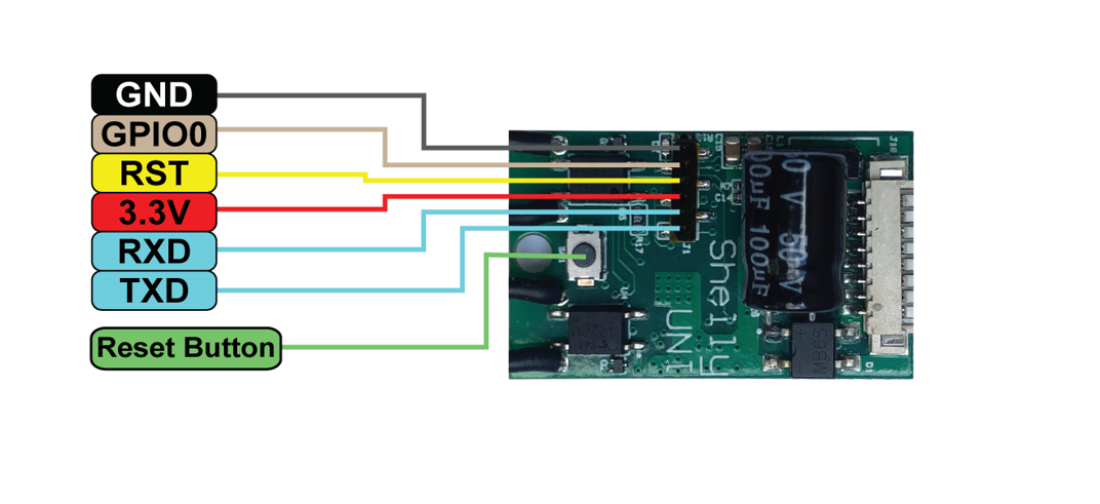 Shelly® Uni Smart Relais Modul WLAN Funk Schalter mit Messfunktion und Sensoreingänge Shelly® Uni Smart Relais Modul WLAN Funk Schalter mit Messfunktion und Sensoreingänge