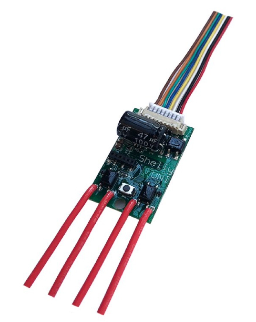 Shelly® Uni Smart Relais Modul WLAN Funk Schalter mit Messfunktion und Sensoreingänge Shelly® Uni Smart Relais Modul WLAN Funk Schalter mit Messfunktion und Sensoreingänge