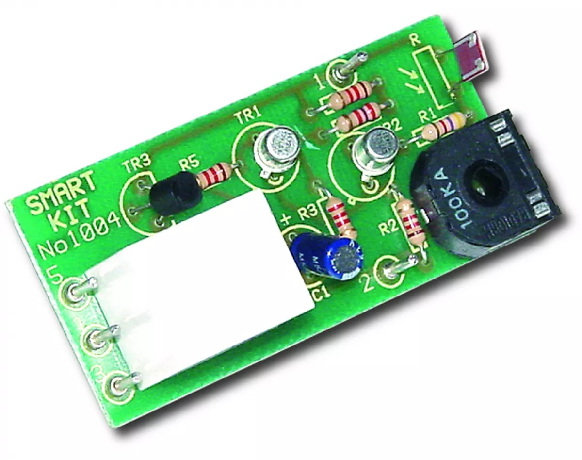 Smart Kit Electronics Elektronik Bausatz 1004 Dämmerungsschalter 9V - 12V DC B1004 B1004