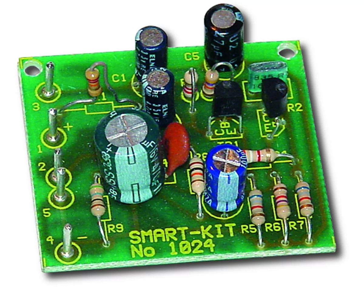 Smart Kit Electronics Elektronik Bausatz 1024 Mikrofon Vorverstärker 12V - 20V Bausatz B1024 B1024