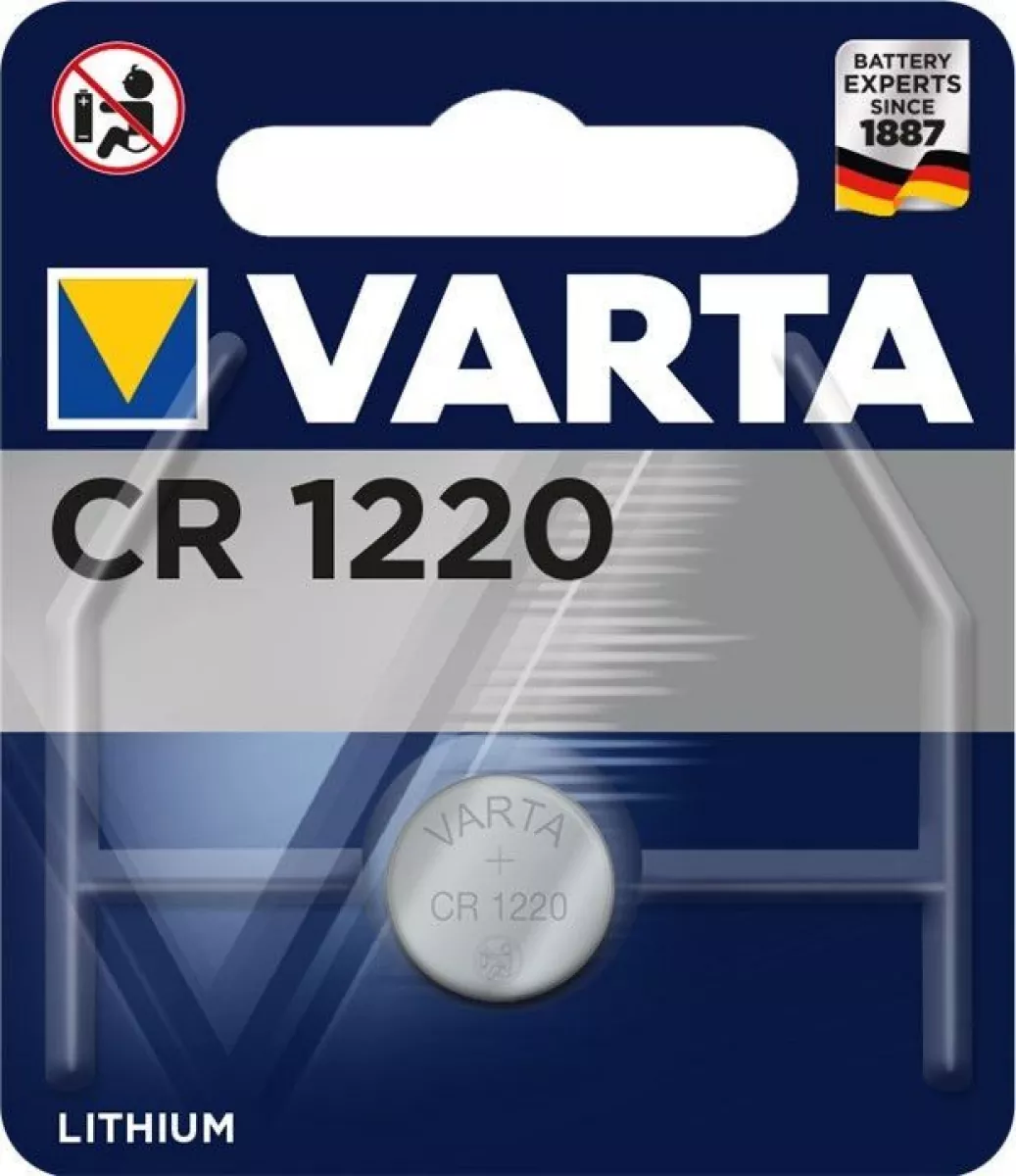 VARTA 6220 Varta Lithium Knopfzelle CR1220 3V 35mAh 6220 H306