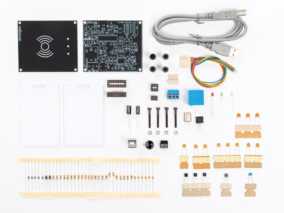 RFID Kartenleser mit USB Schnittstelle K8019 Velleman Bausatz WHADDA WSHA8019