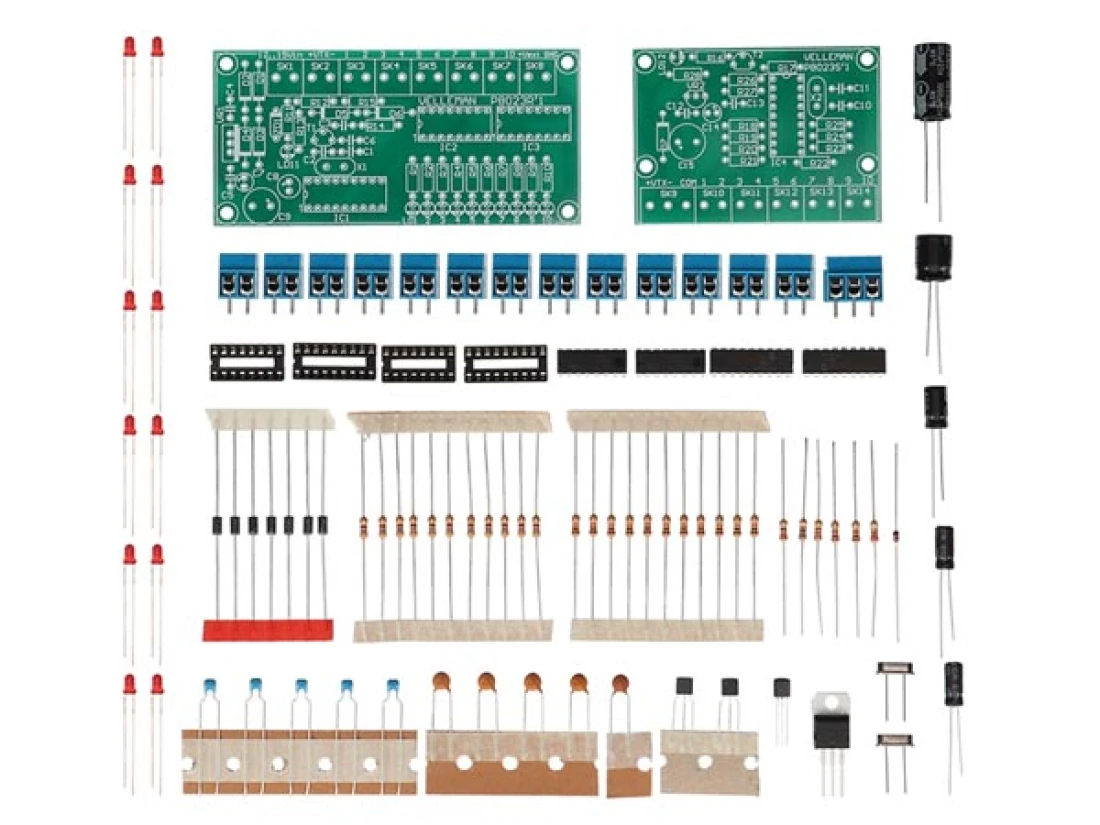 2 Draht Fernbedienung 10 Kanal 12V DC K8023 Velleman Bausatz WHADDA WSRC8023