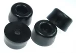 Gehäusefuß schwarz klein Kunststoff Kemo G030 1 Stück