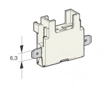 KFZ Flachstecksicherung Sicherungshalter max 21A anreihbar MTA 100341