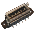 MTA 100600 Sicherungshalter für 6 KFZ standard Flachsicherungen SD-6S MTA A252