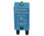 Finder 6V - 24V LED Sicherungs Modul EMV 99.80.9.024.99