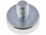 VS GN50.3-ND-20-M6 Neodym Rundmagnet 20mm mit 6mm Gewindebolzen 140N EZ306