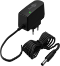 Steckernetzteil Steckernetzgerät 12V DC 1000mA 5,5 x 2,5mm schwarz