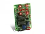 Velleman Elektronik Bausatz MK109 Elektronischer LED Würfel 9V MK109 VMK109